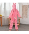 Çocuk Tavşan Kostümü Pembe Renk 6-7 Yaş 120 cm