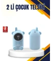 Çocuk ve Bebek Telsizi – 22 Kanal, VOX Modu, USB Şarjlı, Renkli Ekran