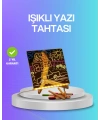 Çocuklar ve Yetişkinler İçin USB LED Işıklı Çizim Panosu