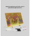 Çocuklar ve Yetişkinler İçin USB LED Işıklı Çizim Panosu