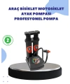 Çok Amaçlı Ayaklı Lastik Pompası Yüksek Hassasiyetli