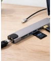 Çok Fonksiyonlu Type C Hub USB HDMI Ethernet Kart Okuyucu