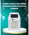 Çok Modlu Güneş Enerjili Bahçe ve Balkon Lambası