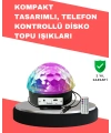 Çok Renkli LED Masaüstü Disko Topu Parti Aydınlatma Cihazı