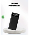 Çoklu Güvenlik Korumalı 20.000 mAh Powerbank Fener Özellikli