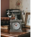 Dekoratif Retro Telefon Masa Saati Çalar Saat Özellikli