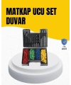 Delme Uç Seti 24 Parça Kutulu Matkap Ucu Ahşap Metal Beton İçin