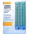 Derby Banyo Tek Kullanımlık Tıraş Bıçağı 48 Adet Avantajlı Ekonomik Paket Plastik Saplı Tıraş Jileti