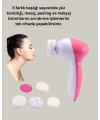 Derin Temizleme ve Masaj İçin 5 Başlıklı Yüz Cilt Bakım Aleti
