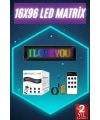 Digital Araba Yazısı Ekran Matrix En Büyük Boy Matrix LED Panel 19*96 pıxel