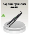 Dijital Ekranlı Isı Ayarlı Saç Düzleştirici –  Titanyum Plaka, Seyahat Dostu Tasarım