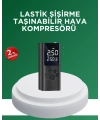 Dijital Lastik Pompası Çok Amaçlı Taşınabilir Kompresör
