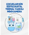 Dijital Termal Yazıcılı Mini Kamera – HD Video & Anında Fotoğraf Çıktısı