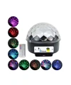 Disko Topu Renkli Işıklı Lazer Parti Bluetooth Bağlantılı Led Küre