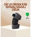 Diz ve Dirsek İçin Isıtmalı Masaj Dizlik Aparatı