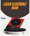 Dokunmatik Kontrollü 2400W Indüksiyon Ocak Zaman Ayarlı