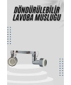 Dönebilen Musluk Başlığı Akrobat Mutfak Banyo Musluk Ucu Başlığı Oynar Başlıklı