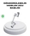 Dönebilir Musluk Başlığı – Lavabo Temizliği ve El-Yüz Yıkamada Maksimum Rahatlık