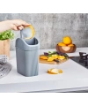 Döner Kapaklı Mini Çöp Kovası 2.5 LT - GRİ