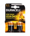 Duracell Alkalin C Orta Boy Pil 2li Paket