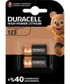 Duracell Lityum CR123A Pil 2li