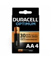 Duracell Optimum Alkalin Pil AA 4 lü Paket