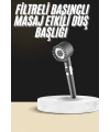 Duş Başlığı Profesyonel Masaj Başlıklı 3 Modlu Yeni Nesil Masaj Uçlu Su Tasarruflu