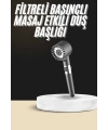 Duş Başlığı Profesyonel Masaj Başlıklı 3 Modlu Yeni Nesil Masaj Uçlu Su Tasarruflu