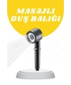 Duş Başlığı Yüksek Basınçlı Masaj Taraklı 3 Kademeli