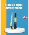 Düz Bıçaklı Budama Testeresi Kılıflı Güvenli Tasarım