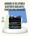 E10 Powerbank Şarjlı Bluetooth 5.1 Kulaklık Spor ve Oyun İçin