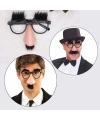 Eğlenceli Kılık Değiştirme Kaş Bıyık Mizah Gözlüğü 9x13 cm