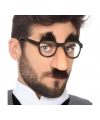 Eğlenceli Kılık Değiştirme Kaş Bıyık Mizah Gözlüğü 9x13 cm