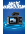 Ekranlı Sürüş Kaydedici DVR Ön ve Arka Kameralı Full HD Çözünürlüklü