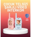 Ekranlı Walkie Talkie Oyuncağı Ses ve Görüntü Destekli