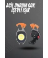 El Feneri LED Anahtarlık Çok Fonksiyonlu Mini Çakmak Özellikli