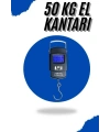 El Kantarı Dijital El Terazisi 50 Kg Kapasiteli LCD Ekranlı