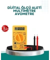 Elektrik Ölçüm Cihazı Dijital Multimetre 10 Amper Destekli