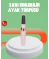 Elektrikli Ayak Törpüsü USB Şarjlı Nasır ve Kallus Giderici
