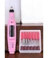 Elektrikli Manikür Pedikür Törpü Seti Protez Tırnak Nasır Temizleyici
