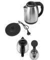 Elektrikli Paslanmaz Çelik Su Isıtcı Çelik Kettle 1.8 Lt. Uzun Ömürlü