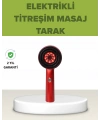 Elektrikli Titreşim Masaj Tarak Kırmızı Işık Terapi