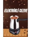 Elektrikli Türk Kahvesi Makinesi Elektrikli Cevze Telveli