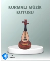Enstrüman Figürlü Melodi Çalan Dekoratif Müzik Kutusu