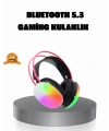 Ergonomik RGB Bluetooth Kulaklık 3D Ses