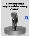Erkek Tıraş Makinesi Kablosuz Kuru Tıraş Folyo Başlık Yıkanabilir Gövde