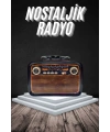 Eskitme Nostalji Tasarımlı Bluetoothlu Nostalji Radyo Ahşap Nostaljik Görünümlü