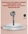 Filtreli Masaj Özellikli Duş Başlığı Aç Kapa Tuşlu