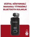 Fineblue F580 Bluetooth Kulaklık – Klipsli, Dijital Göstergeli, Su Geçirmez, 12 Saat Pil Ömürlü