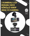 G-Sensör ve Hareket Algılama Destekli 1080p Araç İçi Güvenlik Kamerası